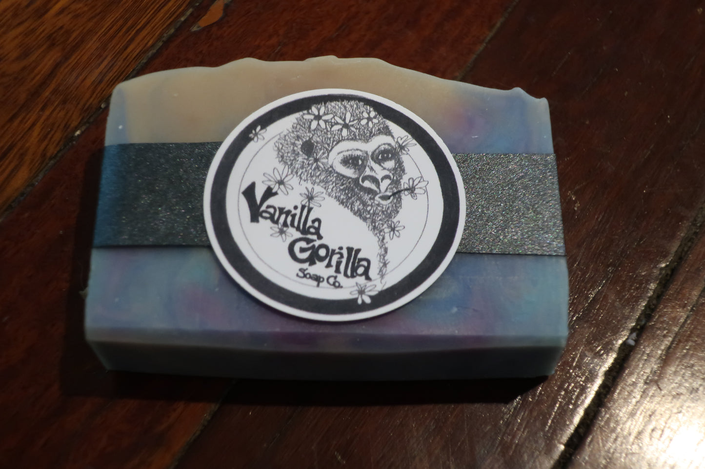 Vanilla gorilla peppermint/eucalyptus handmade soap