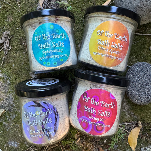 Of the Earth Bath Salts ~ Luxurious Bath Soak in a Jar