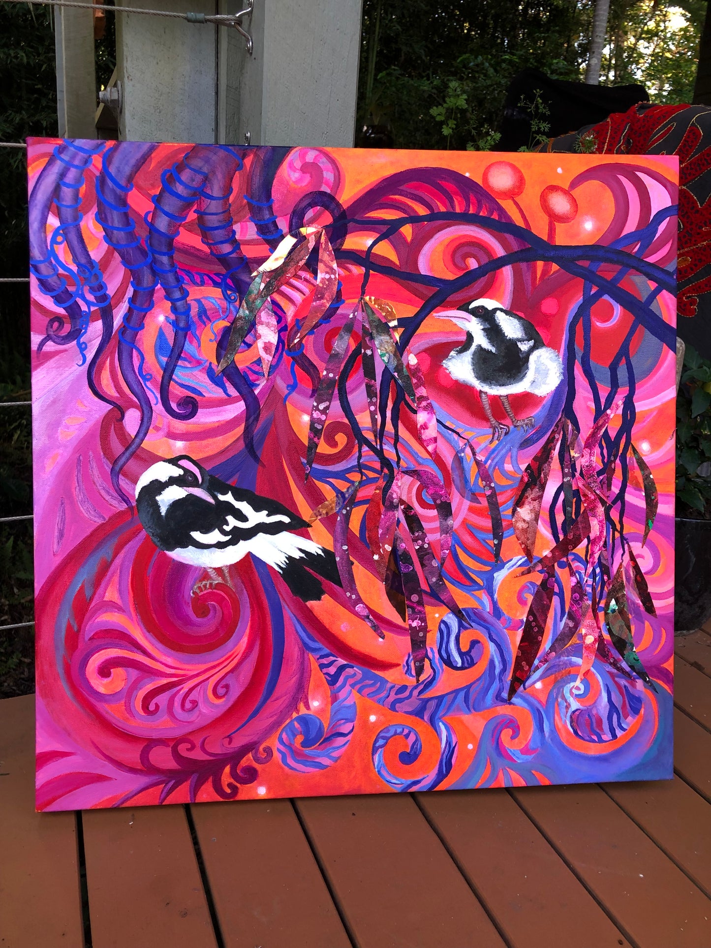 Pee Wee’s by Night - original Art - Oil on canvas