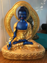 Medicine Buddha Statue - Gold ‘made to order’
