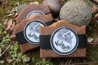 Vanilla Gorilla ~ Dulce De Leche handmade soap bar
