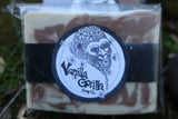 Brown and cream swirled sandalwood soap bar 🧼 vanilla gorilla