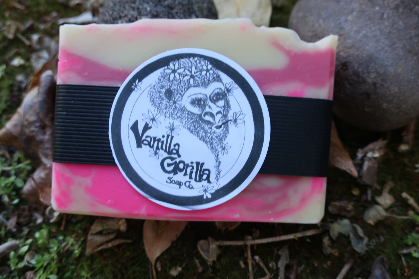 Rosey rose sweet smelling pink soap bar