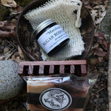 unpacked sugar scrub / soap gift pack