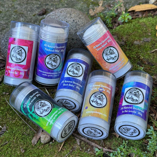 Vanilla Gorilla Deodorants ~ all natural, gentle & long lasting {free from bi carb and aluminium}