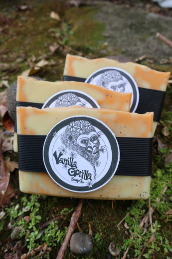 Vanilla Gorilla ~ Unscented Light Exfoliant Scrub Bar