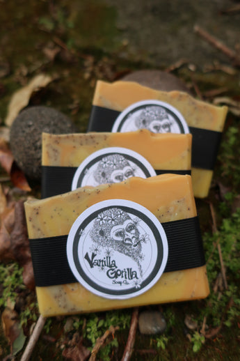 Vanilla Gorilla ~ Orange Zest Scrub Bar