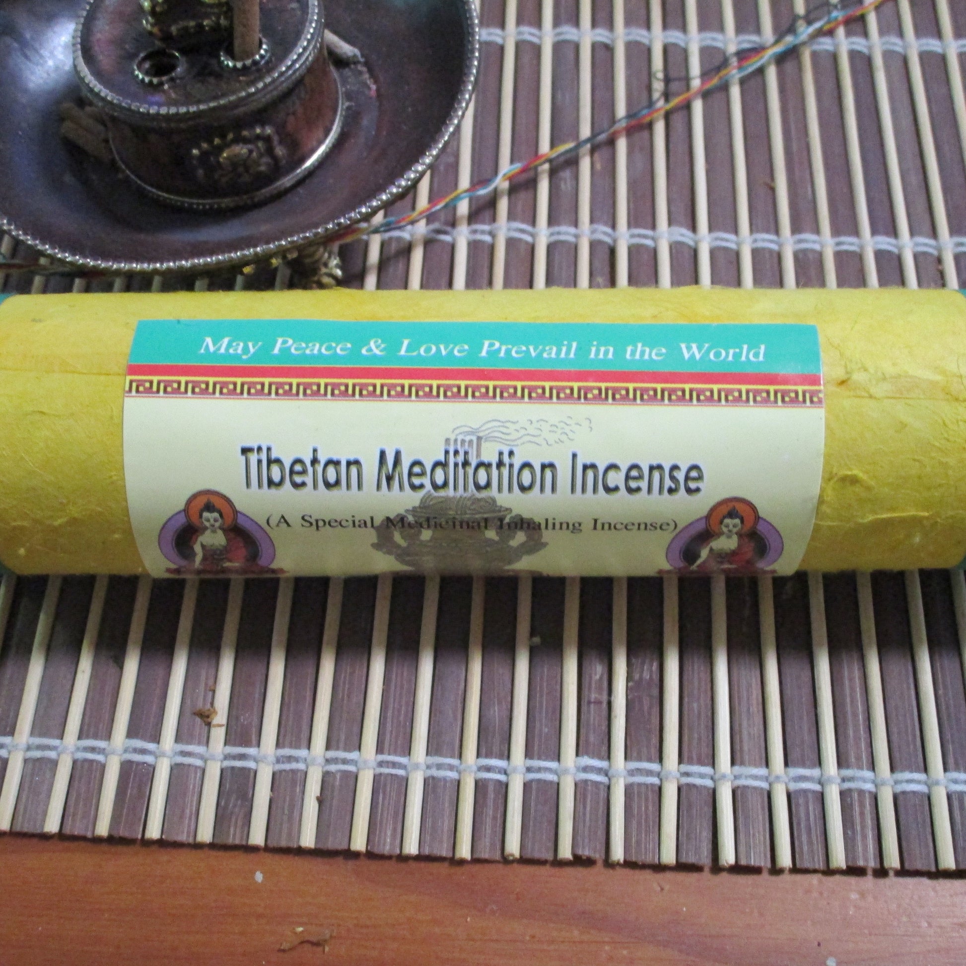 Tibetan Meditation Incense  100% herbal pure (in Tube) 