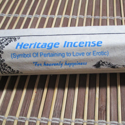 Heritage Incense - non toxic, medicinal, herbal Tibetan Incense