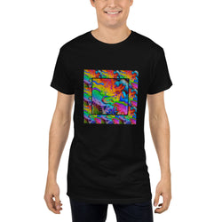 psychedelic rainbow dragon tshirt