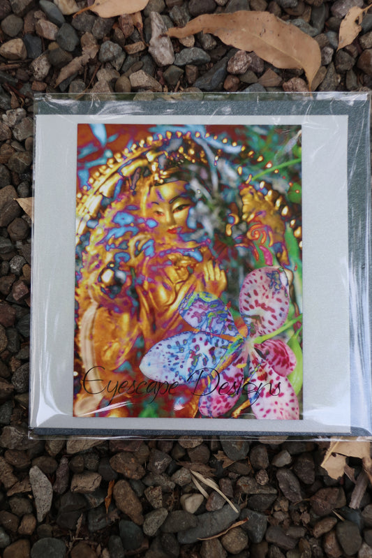 Goddess Greeting Card ~ Precious Queen ~ large magnet front