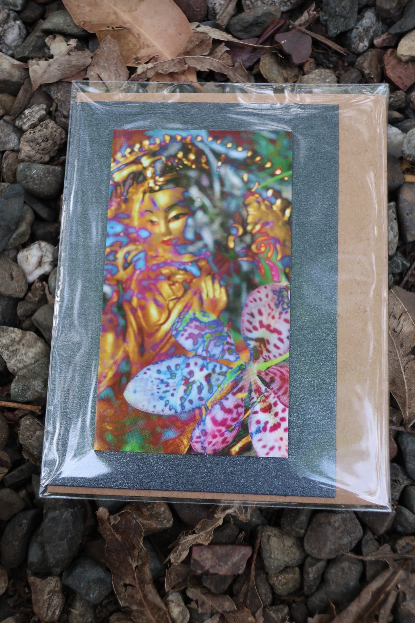 precious queen, goddess gift card~magnet front