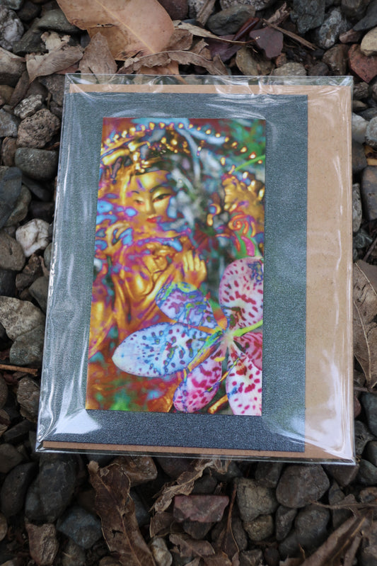 precious queen, goddess gift card~magnet front